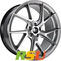 1000 Miglia MM1012 silver 8.5x19" ET35 LK5 112 ML 66.5 Alufelgen 19 Zoll