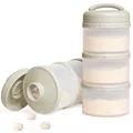 Termichy Milchpulver Portionierer Baby Stapelbar Milchpulver Aufbewahrungsbox
