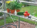 Vitavia abklappbares Alu Wandregal 120x31cm eloxiert