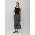 s.Oliver Culotte Hose Plissierte Culotte aus Jersey schwarz 48