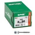 SPAX Universalschrauben T20 Senkkopf WIROX 0191010350305 3,5 mm x 30 mm, 1.000 St.