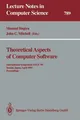 Theoretical Aspects of Computer Software John C. Mitchell