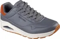 Skechers Herren Street UNO Tailored Air Sneaker 183007 Grau , Schuhgröße:48.5 EU