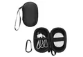 kwmobile Etui Kopfhörer Hard Case für Samsung Galaxy Buds (SM-R170) / Beats Studio, Hülle - Schutzhülle für In Ear Headphones mit Innentasche