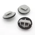 VVO Fasteners- Grau Kunststoff-Clips. Seitenschweller, Schwellerverkleidung. Kompatibel mit einigen Mazda MX-5, 3, CX-3, CX-5, RX-8, 2, (Packung mit 10 Clips)