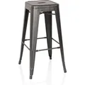 Barhocker Vantaggio High Schwarz / Gold Hjh Office