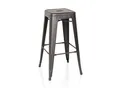 hjh OFFICE Barhocker VANTAGGIO HIGH Metall ohne Armlehnen