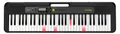 Modernes Casio Leuchttasten Keyboard mit 61 Tasten im Piano-Look, USB & Audio In