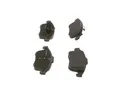 BOSCH Bremsbelagsatz, Scheibenbremse 0986494401 für RENAULT DACIA