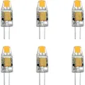 6 x LED G4 COB 1W 12V warmweiß 2700K 100lm Ersatz für Halogenleuchtmittel 10W 360°