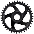 KMC Bosch Gen 4 Spacerless, Corona Unisex, Nero, 38T, Chainline 47.5mm