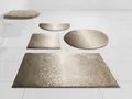 Grund Badematte Mistral, Höhe 20 mm, rutschhemmend beschichtet, fußbodenheizungsgeeignet, Kunstfaser, rechteckig, meliertes Design, Ombré-Look, auch als 3 teiliges Set, Made in Europe