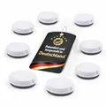 Wagner QuickClick® Möbelgleiter Stuhlgleiter wendbar Wollfilz + Kunststoff - 8tlg-Set Ersatzgleiter austauschbar - Duo - Ø 25 mm - für Basis Ø 25 mm - Patentiert & Made in Germany