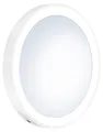 Kosmetikspiegel - Ø 12 cm - Weiß - Kunststoff - mit LED-Beleuchtung