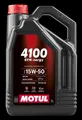 5 L MOTUL Motoröl 4100 SYN-NERGY 15W-50 SAE J 300 ACEA A3/B4 API SP