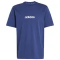 adidas - Linear Single Jersey Tee - T-Shirt Gr L blau