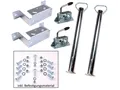 Abstellstützen Set 700mm passend für STEMA Anhänger mit Halterung & Klemmschelle
