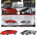 Hot Wheels Premium Car Culture Lamborghini Countach LP5000 QV Lancia Stratos Neu