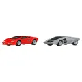 Hot Wheels Premium Car Culture 2-Pack of 1:64 Scale Vehicles, Unique Pairings, R