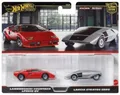 2-pak Lamborghini Countach LP5000 QV & Lancia Stratos Zero Hot Wheels Premium 1: