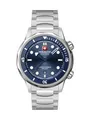 Swiss Military Hanowa SMWGH0006403 Breakwater Herrenuhr Edelstahl Silberfarben 42 mm