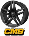 4x CMS C29-AERO 8,5x19 5/112 ET42 Complete Black Matt