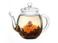Creano Teekanne Teekanne 500ml, 0,5 l, (1er-Set, 2-St., Teekanne & Deckel), tropffrei