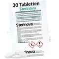 JB White Puritabs Sterinova 30x Wasser Rudergerät Tabletten gegen Algen, extra konzentriert, Chlortabletten zB geeignet für WaterRower, SportPlus, Skandika Wasserrudergerät (5 x 6)