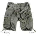Surplus Airborne Vintage Shorts, grün, Größe M für Männer
