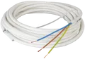 H03VV F375W 10M - Schlauchleitung H03VV-F, 3 x 0,75 mm, 10 m, weiß