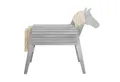 roba® Holzpferd Outdoor- & Voltigierpferd, Mähne und Schweif frisierbar, aus FSC zertifiziertem Massivholz
