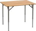 BERGER Carry Falttisch 80 x 60 cm | Klappbarer Campingtisch Gartentisch höhenverstellbar | Multifunktionstisch Camping Tisch Klapptisch für Balkon Outdoor | Ultraleicht & stabil belastbar bis 30kg