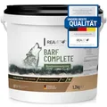 ReaVET Barf Complete Hund Pulver 1,2kg - Barfen für Hunde, Barf Zusatz Komplett, Mineralien & Vitamine, Barf Hund