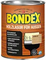 Bondex Holzlasur für Außen Farblos 0,75 L für 10 m² | Hoher Wetter- und UV-Schutz | Natürliches Abwittern - kein Abplatzen | seidenmatt | Holzschutzlasur | Holzlasur