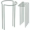 TTL GARDEN Strauchstütze 70x40cm 4er Set Pflanzenhalter für Stauden Sträucher Rosen Rankhilfe aus Metall