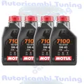 Motoröl Service Motorrad Motul 7100 5W40 4T MA2 100% Kunststoff 4 Liter