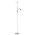 GLOBO LIGHTING LED Stehlampe, Leuchtmittel inklusive, Warmweiß, Farbwechsel, RGB LED Stehleuchte Deckenfluter dimmbar Fernbedienung H 178 cm