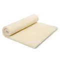 Matratzentopper 80X190 – Natürliche Matratzenauflage aus Schafwolle – Matratzen Topper mit Ergonomischem Komfort – Matratzenauflage Sanft Schlafen ohne Rückenschmerzen