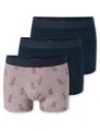 Schiesser Herren 3 Pack Boxershorts Bio Baumwolle Multipack - 95/5 Organic