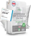 Welldora Milbenbezug Kissen 50x70 Allergiker Kissenbezug fachärztlich empfohlen Hypoallergene Bettwäsche premium Luxus