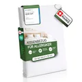 Welldora ǀ 2er-Set Milbenbezug Kissen 50x70 ǀ Allergiker Kissenbezug fachärztlich getestet ǀ Premium Encasing mit Reissverschluss ǀ Allergiker Bettwäsche