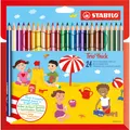STABILO Trio dick Dreikant-Buntstift (24x) (203/24-01)
