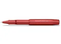 Kaweco AL SPORT Rollerball Deep Red I Gel- / Kugelschreiber aus hochwertigem Aluminium mit Keramikkugel I Edler Kuli in Rot I 23 g Tintenroller mit 0.7 mm Mine I Seidenglänzender Gelroller 13 cm