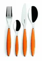 Guzzini - Feeling, 24-Teiliges Besteckset - Orange Glanzend, 15,8 x 7,5 x h25,5 cm - 23000045