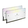 CORSAIR Dominator Titanium DDR5 RGB Lichtverstärkungs-Kit – 2X Module – 0GB RAM – CORSAIR iCUE-Kompatibel – Weiß
