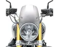 Craftride Motorradhelm-Visier Windschild / Windschutzscheibe # CW9 für BMW R NineT 14-23 sil