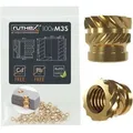 Ruthex M3 Gewindeeinsätze Kurz – RX-M3Sx4.0 (100 Stück)