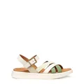Geox Damen D XAND 2S B Wedge Sandal, LT Sand/Olive, 37 EU