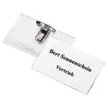 DURABLE Namensschilder mit Kombiklemme 9,0 x 5,4 cm, 5 St.