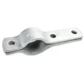 Zweiteilige Rohrschelle verzinkt nach DIN 3567 Form B  / (Klemmbereich) 107 - 115 mm